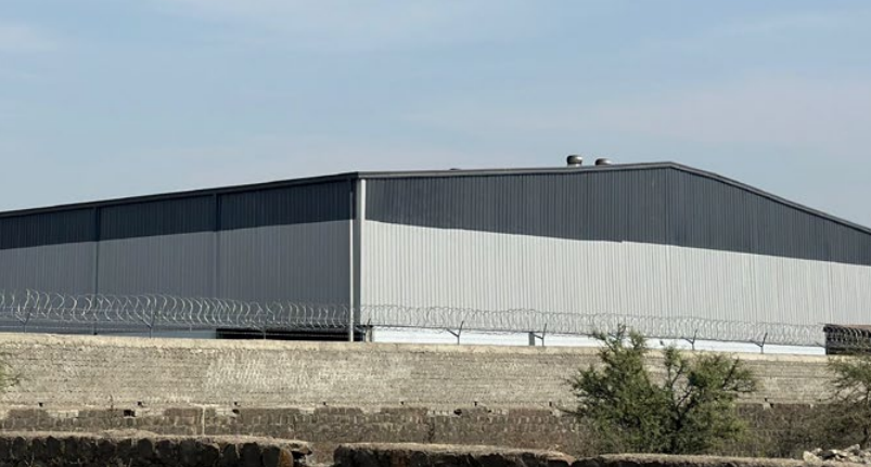 Haarish one lakh square foot industrial shed at Bijepur, Betma